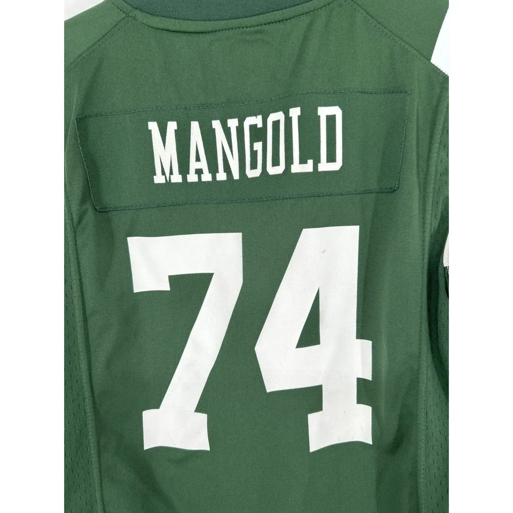 Nick Mangold New York‎ Jets Nike On Field Jersey Kids Youth Boys Large 14-16